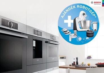 Bosch beépíthető sütők értékes ajándékokkal!