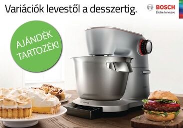 Bosch MUM robotgépek most ajándék kiegészítővel!