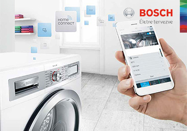 Csatlakozzon a jövőhöz a Bosch HomeConnect háztartási készülékekkel!