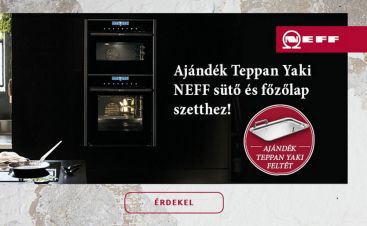 Gourmet fogások NEFF Slide&Hide® sütővel és főzőlappal!