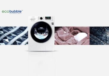 Hatékony tisztítás, intelligens mosás - Az új Samsung mosó- és szárítógépek!