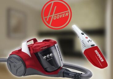 Hoover porzsák nélküli porszívó + Hoover autós porszívó!