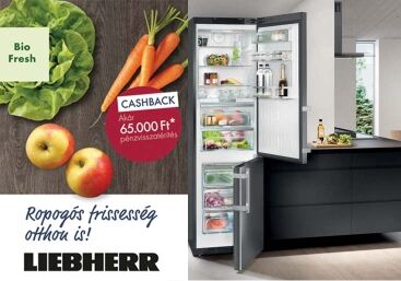 Liebherr BioFresh CASHBACK akció: itt mindenki jól jár!