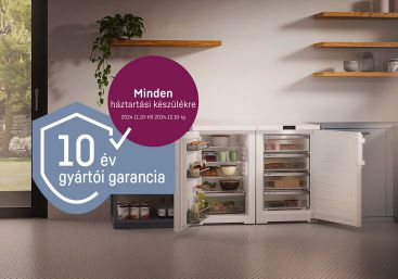 Minden Liebherr 10 év garanciával december 10.-ig!