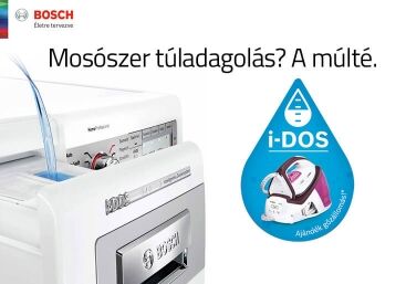 Bosch mosógépek most ajándék gőzállomással!