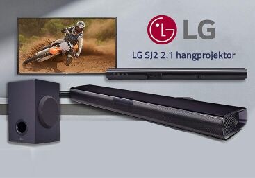 Vezeték nélküli kialakítás, minőségi hangzás - LG SJ2 hangprojektor