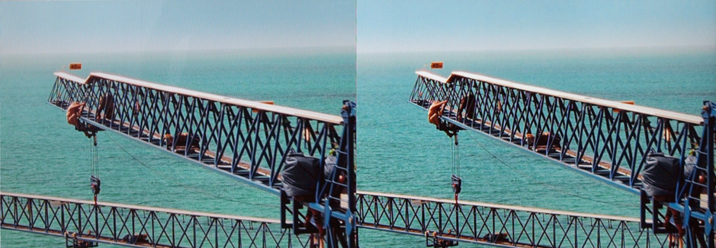   720p-s (balra) és 1080p-s videók közötti különbség (Blu-ray)