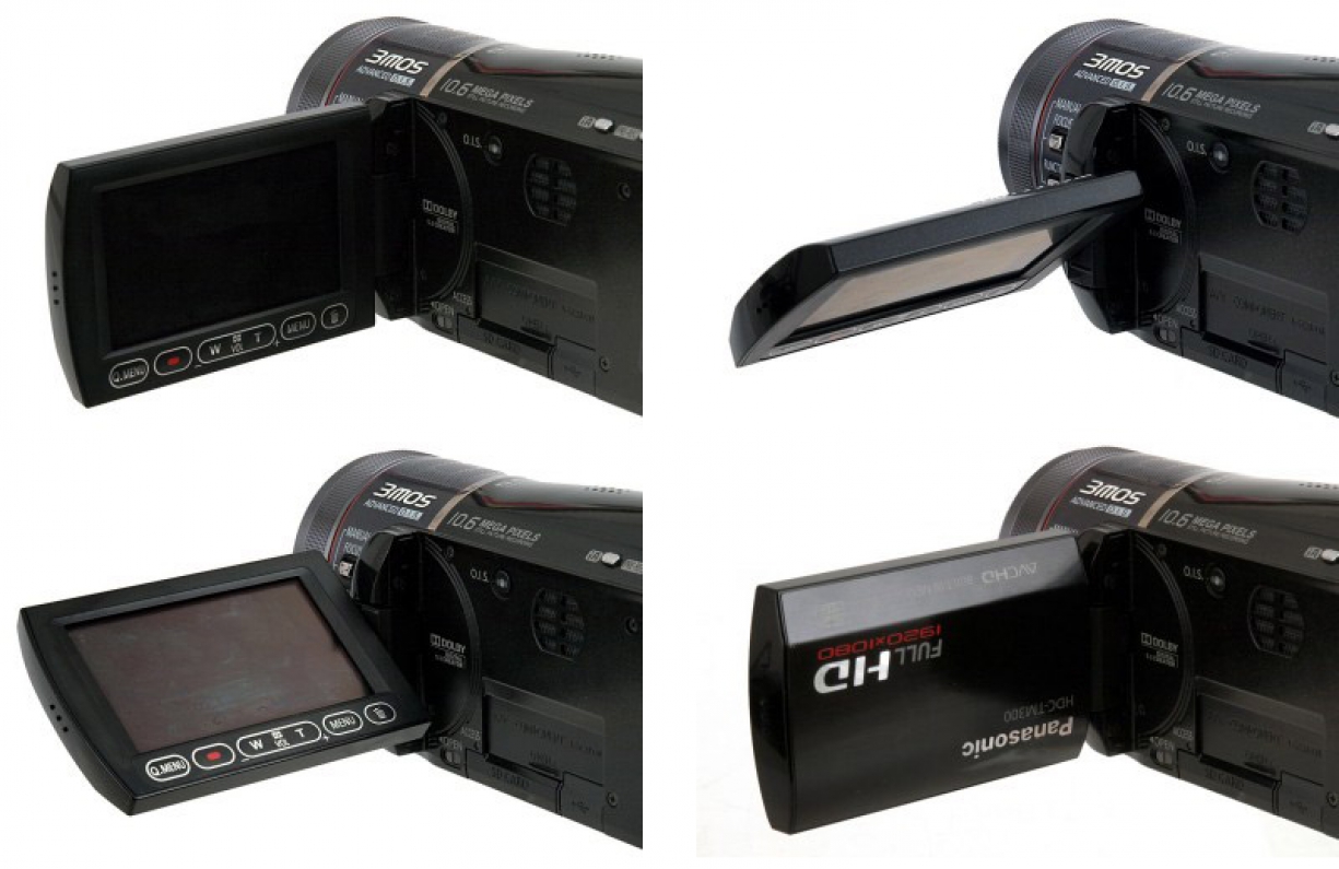 A kijelző 270 fokban forgatható