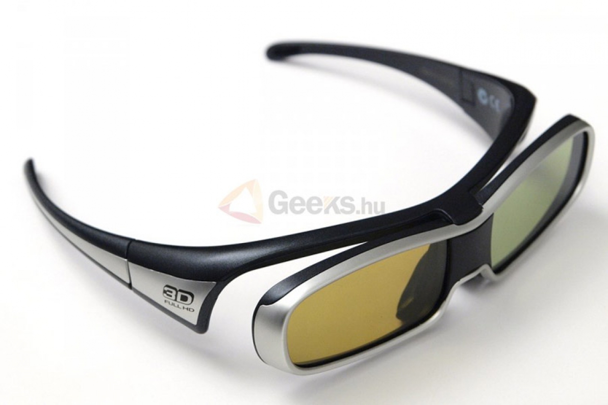 A szemüvegben lévő LCD kijelző másodpercenként százszor eltakarja a szemünket