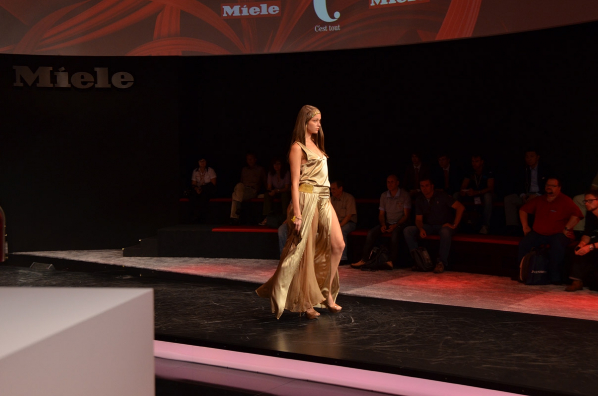 Divatbemutató is volt