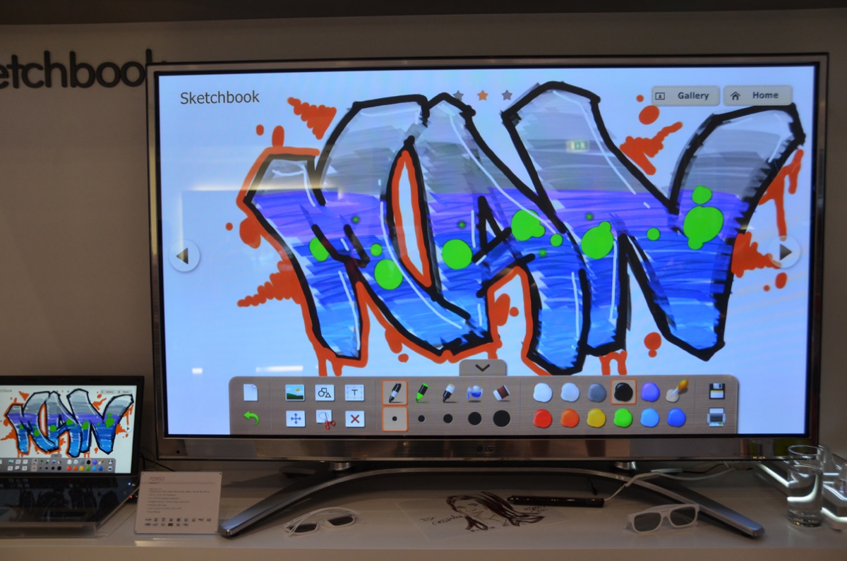 Egy érintőképernyős készülék