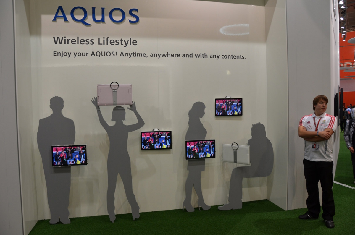 Sharp hordozható táska tévé