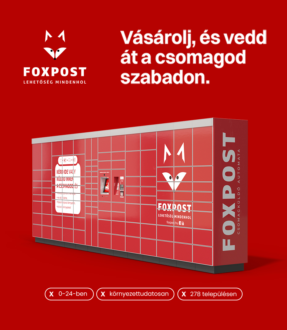 Foxpost több mint 300 Automatában!