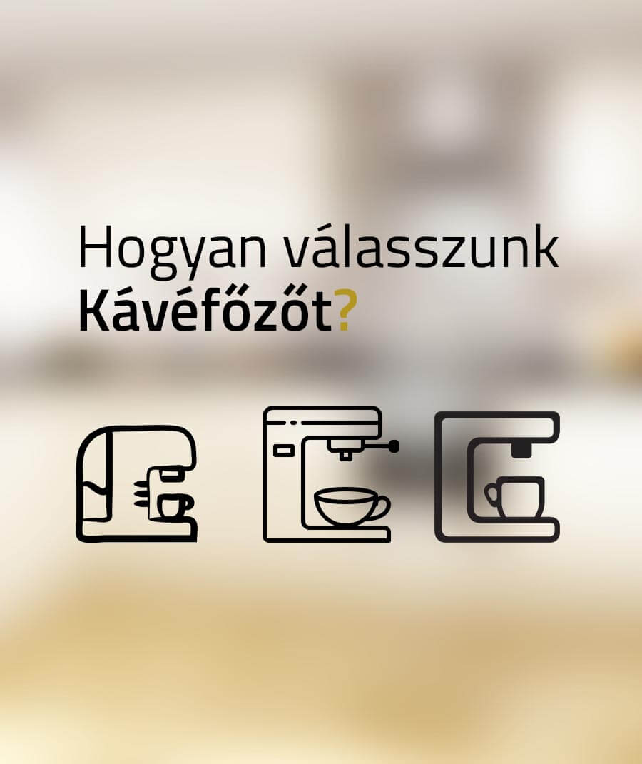 Hogyan válasszunk kávéfőzőt?