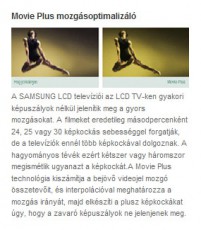 SAMSUNG LE-37A676 A1M Televíziók - LCD televízió - 102