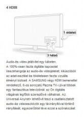 SAMSUNG LE-40B650 T2W Televíziók - LCD televízió - 493