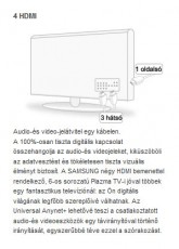 SAMSUNG LE-46B650 T2W Televíziók - LCD televízió - 494