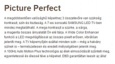 SAMSUNG UE40B7000WW Televíziók - LCD televízió - 550