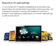 SAMSUNG UE40B7000WW Televíziók - LCD televízió - 550