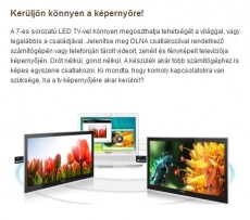 SAMSUNG UE40B7000WW Televíziók - LCD televízió - 550