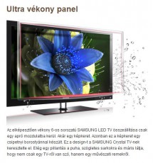 SAMSUNG UE46B6000 VW Televíziók - LCD televízió - 488