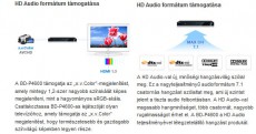 SAMSUNG BD-P4600 Audio-Video / Hifi / Multimédia - CD / DVD / Blu-Ray / Multimédia készülék - Blu-ray lejátszó - 562