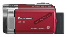 PANASONIC SDR-H85 Red Fényképezőgép / kamera - HDD / mem.kártya kamera - 1179