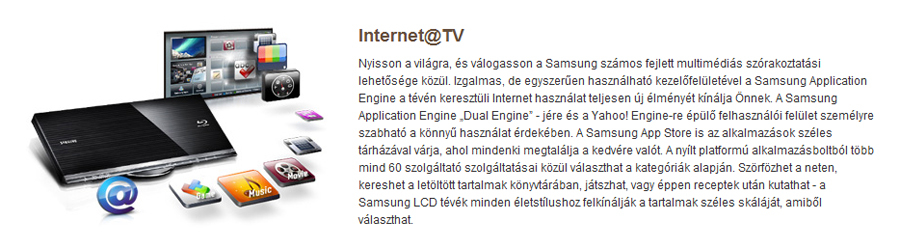 SAMSUNG BD-C6500 Audio-Video / Hifi / Multim&eacute;dia - CD / DVD / Blu-Ray / Multim&eacute;dia k&eacute;sz&uuml;l&eacute;k - Blu-ray lej&aacute;tsz&oacute; - 1176