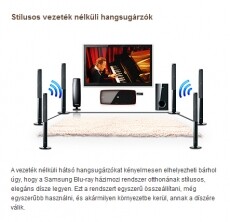 SAMSUNG HT-C6930W Audio-Video / Hifi / Multimédia - Házimozi - Blu-Ray házimozi szett - 1194