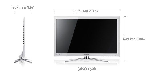 SAMSUNG UE-40C6510 UW Telev&iacute;zi&oacute;k - LED telev&iacute;zi&oacute; - 720p HD Ready felbont&aacute;s&uacute; - 1237