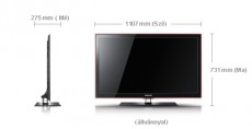 SAMSUNG UE-46C5000 QW Televíziók - LED televízió - 1230