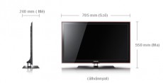 SAMSUNG UE-32C5000 QW Televíziók - LED televízió - 1227