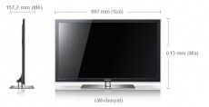 SAMSUNG UE-37C6000 RW Televíziók - LED televízió - 720p HD Ready felbontású - 1016