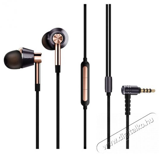 1MORE E1001 THX minősítésű három meghajtós Hybrid hallójárati mikrofonos arany fülhallgató Audio-Video / Hifi / Multimédia - Fül és Fejhallgatók - Fülhallgató - 409823