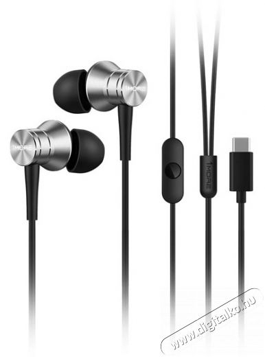1MORE E1009-Type-C Piston Fit mikrofonos ezüst fülhallgató Audio-Video / Hifi / Multimédia - Fül és Fejhallgatók - Fülhallgató - 513818
