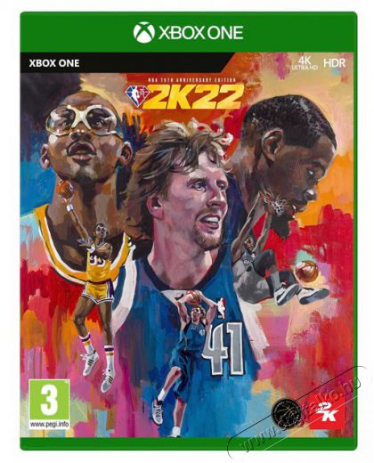 2K GAMES NBA 2K22 75th Anniversary Edition Xbox One játékszoftver Iroda és számítástechnika - Játék konzol - Xbox One játék - 389681
