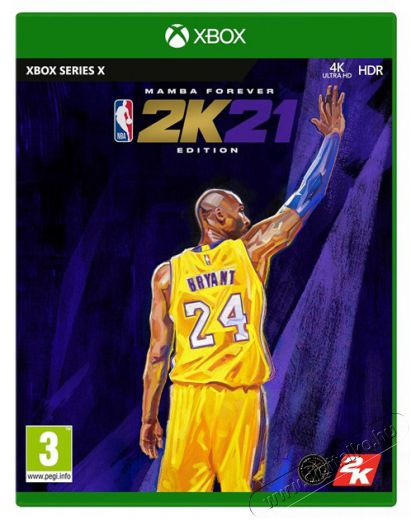 2K GAMES NBA 2K21 Mamba Forever Edition XBOX Series X játékszoftver Iroda és számítástechnika - Játék konzol - Xbox One játék - 394077