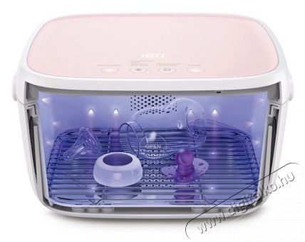 59S T5 (6970321904070) UVC LED Steriliz&aacute;l&oacute; doboz r&oacute;zsasz&iacute;n Sz&eacute;ps&eacute;g&aacute;pol&aacute;s / Eg&eacute;szs&eacute;g - Baba mama term&eacute;k - Steriliz&aacute;l&oacute; - 383793