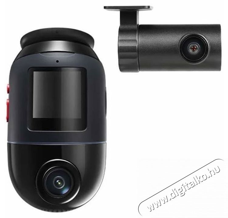 70mai Omni X800 4K 360 fokos dash cam csomag F&eacute;nyk&eacute;pezőg&eacute;p / kamera - Aut&oacute;s fed&eacute;lzeti kamera - 534802