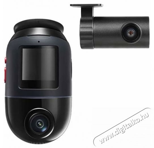 70mai Omni X800 4K 360 fokos dash cam csomag F&eacute;nyk&eacute;pezőg&eacute;p / kamera - Aut&oacute;s fed&eacute;lzeti kamera - 534802