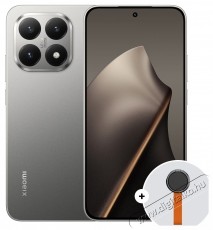 Xiaomi 15T mobiltelefon, 12GB RAM, 512GB ROM, 5G, Sz&uuml;rke + Woven Strap Ring Stand Mobil / Kommunik&aacute;ci&oacute; / Smart - Okostelefon - Android - 534728