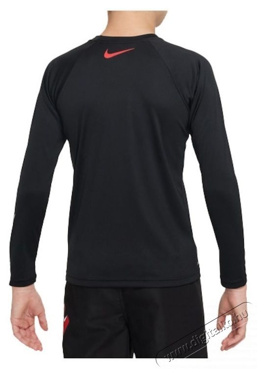 NIKE 3D Combo Long Sleeve Hydroguard Gyermek &uacute;sz&oacute;felső UPF 40+ UV v&eacute;delemmel, L-es m&eacute;ret, fekete H&aacute;ztart&aacute;s / Otthon / K&uuml;lt&eacute;r - J&aacute;t&eacute;k / Sport - Kieg&eacute;sz&iacute;tő - 534532