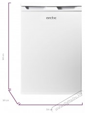 ARCTIC AF125M40W Egyajt&oacute;s hűtőszekr&eacute;ny, 120 l, E energiaoszt&aacute;ly, M 84 cm, feh&eacute;r Konyhai term&eacute;kek - Hűtő, fagyaszt&oacute; (szabadon&aacute;ll&oacute;) - Egyajt&oacute;s hűtő - 534190
