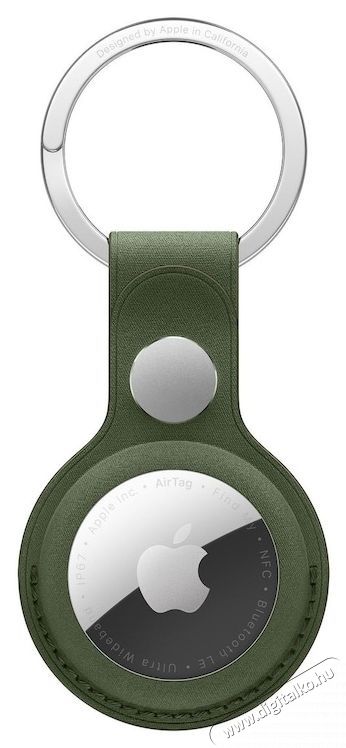 Apple AirTag FineWoven sz&ouml;vetkulcstart&oacute;, Apple AirTag k&eacute;sz&uuml;l&eacute;khez, s&ouml;t&eacute;t mohaz&ouml;ld Mobil / Kommunik&aacute;ci&oacute; / Smart - Mobiltelefon kieg&eacute;sz&iacute;tő / tok - Kieg&eacute;sz&iacute;tő - 534162