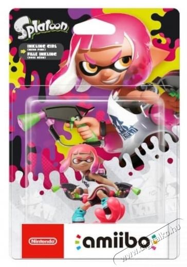 Nintendo Amiibo Splatoon Pink Girl figura H&aacute;ztart&aacute;s / Otthon / K&uuml;lt&eacute;r - J&aacute;t&eacute;k / Sport - J&aacute;t&eacute;kfigura - 534576