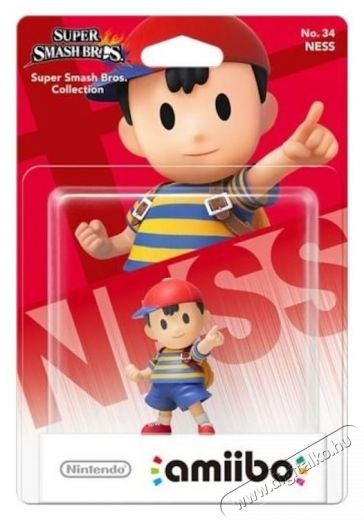 Nintendo AMIIBO Super Smash Bros Ness figura H&aacute;ztart&aacute;s / Otthon / K&uuml;lt&eacute;r - J&aacute;t&eacute;k / Sport - J&aacute;t&eacute;kfigura - 534574