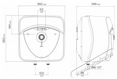 Ariston Andris LUX 15 U EU elektromos v&iacute;zmeleg&iacute;tő, 15 l, 1200 W, LED vil&aacute;g&iacute;t&aacute;s, IPX5 elektromos v&eacute;delem, Be&eacute;p&iacute;t&eacute;si lehetős&eacute;g a mosogat&oacute; f&ouml;l&eacute;, Hőm&eacute;rs&eacute;klet be&aacute;ll&iacute;t&aacute;s H&aacute;ztart&aacute;s / Otthon / K&uuml;lt&eacute;r - V&iacute;zmeleg&iacute;tő / bojler / t&aacute;rol&oacute; - V&iacute;zmeleg&iacute;tő - 534227