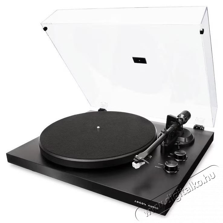 Argon Audio TT MK2 lej&aacute;tsz&oacute;lemez, MM tok, 33/45 rpm, be&eacute;p&iacute;tett phono előerős&iacute;tő, fekete Audio-Video / Hifi / Multim&eacute;dia - Bakelit lemezj&aacute;tsz&oacute; - Bakelit lemezj&aacute;tsz&oacute; - 534223