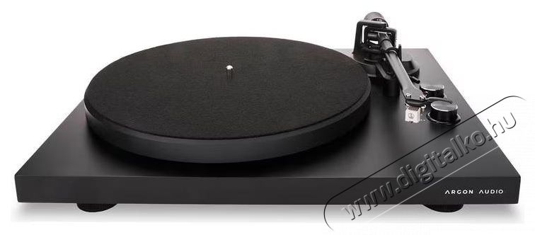Argon Audio TT MK2 lej&aacute;tsz&oacute;lemez, MM tok, 33/45 rpm, be&eacute;p&iacute;tett phono előerős&iacute;tő, fekete Audio-Video / Hifi / Multim&eacute;dia - Bakelit lemezj&aacute;tsz&oacute; - Bakelit lemezj&aacute;tsz&oacute; - 534223
