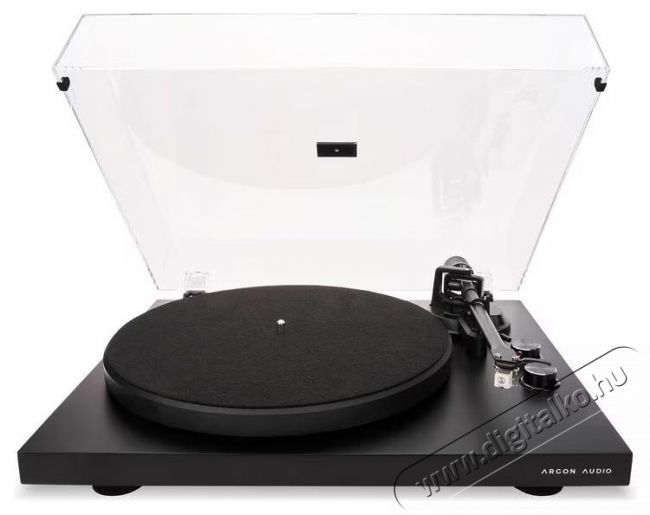 Argon Audio TT MK2 lej&aacute;tsz&oacute;lemez, MM tok, 33/45 rpm, be&eacute;p&iacute;tett phono előerős&iacute;tő, fekete Audio-Video / Hifi / Multim&eacute;dia - Bakelit lemezj&aacute;tsz&oacute; - Bakelit lemezj&aacute;tsz&oacute; - 534223